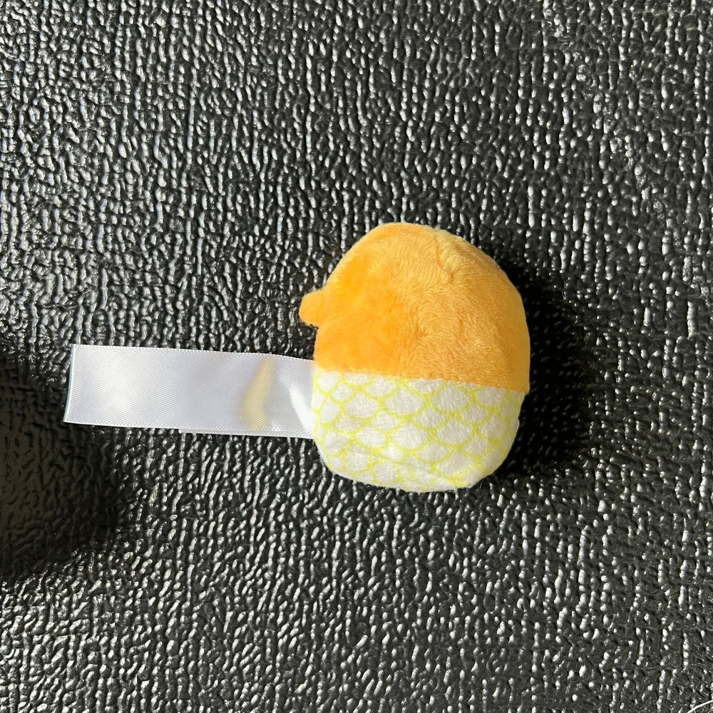 Sanrio Gudetama Lazy Egg Plush Keychain White Egg Case 2.5 In Kawaii Anima Cute - Picture 6 of 8